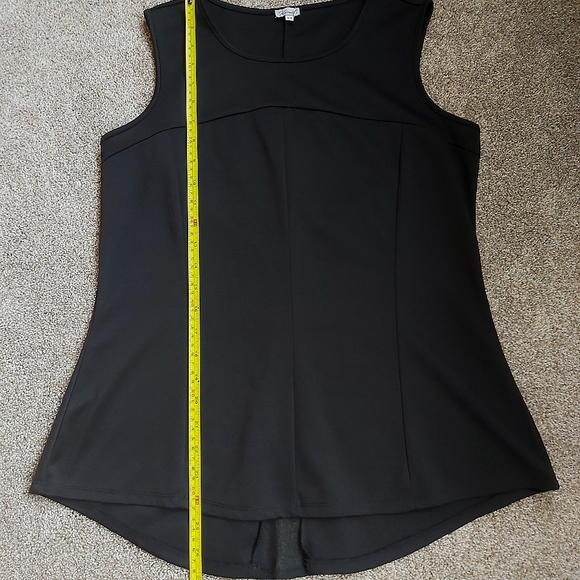 Kismet Black Sleeveless Top - Picture 3 of 6